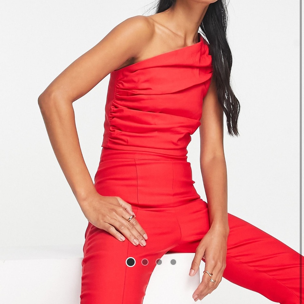 Two piece red set